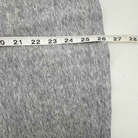 Eileen Fisher sz 2X Dark Pearl Gray Organic Cotton Elbow-Sleeve T-Shirt Dark New - Picture 9 of 12